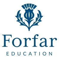 Logo of Forfar school education.