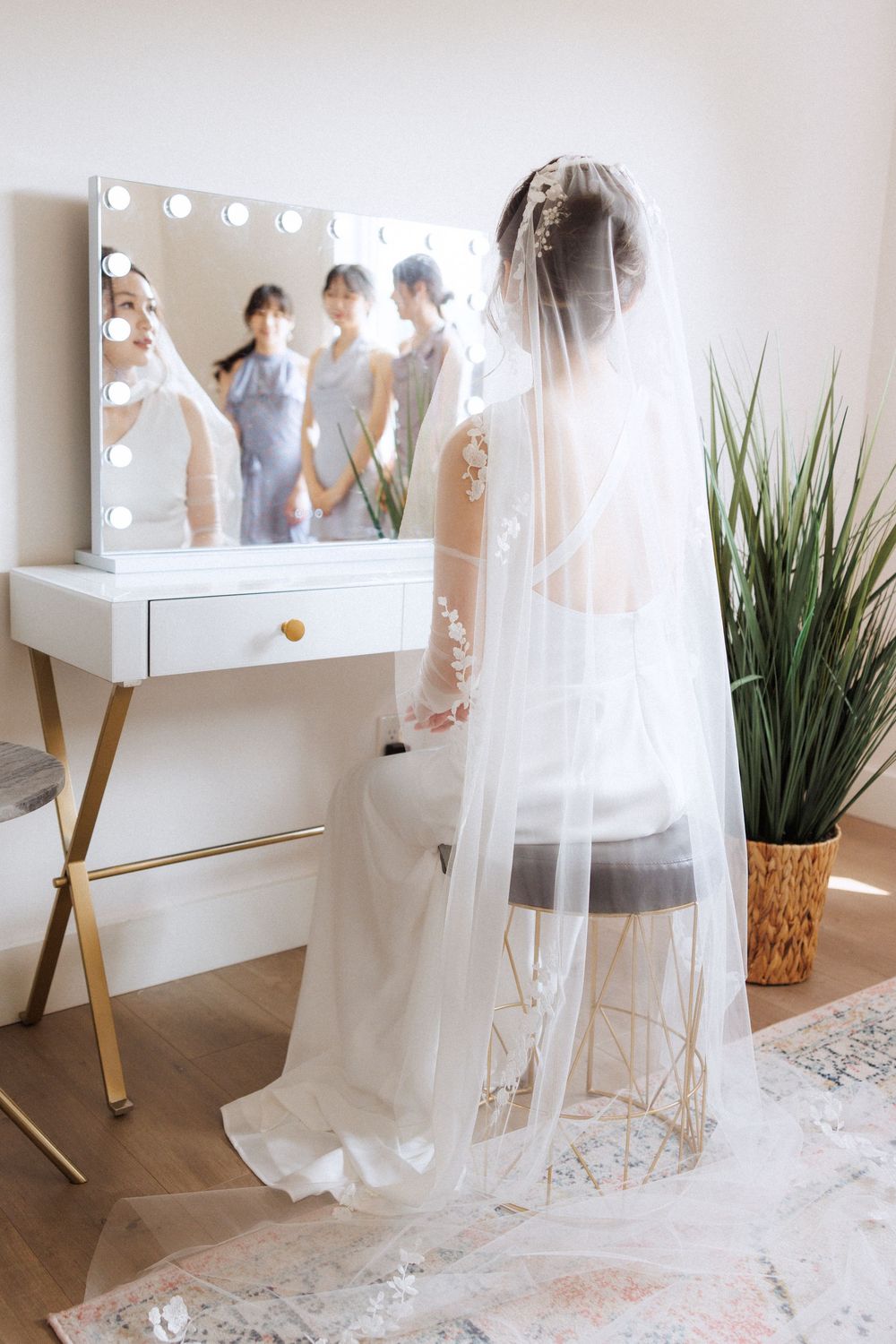 Bride getting ready in Portugal Cove captured by Newfoundland documentary style wedding photographer Kaitlyn Yvette