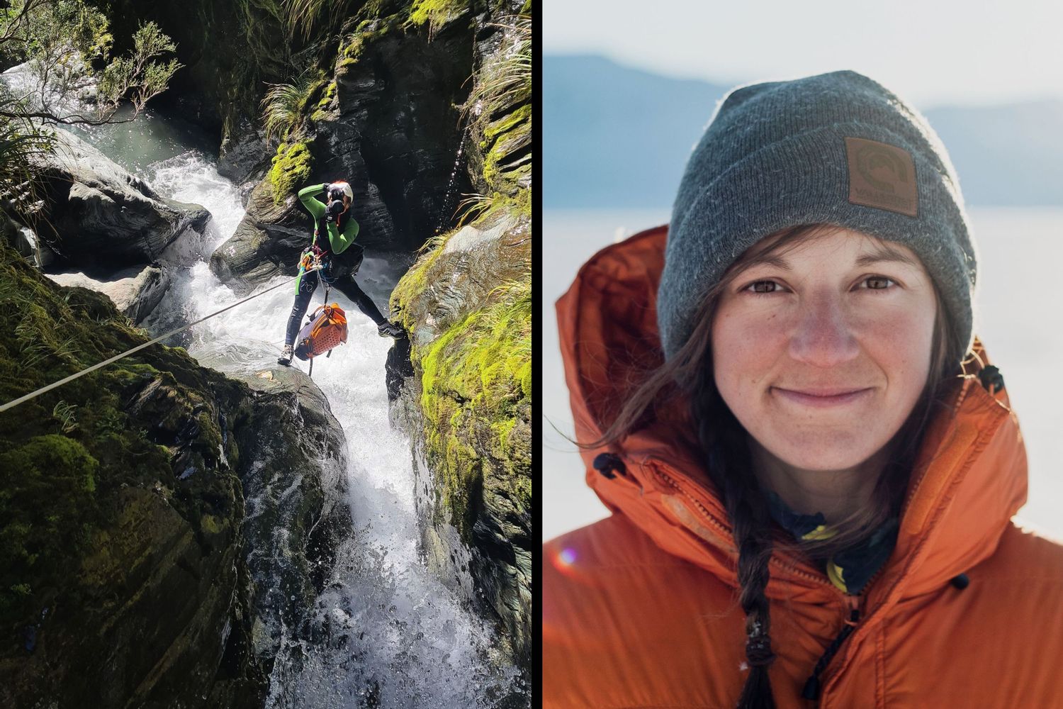 Charlotte Workman adventure filmmaker photographer canyoning and ski touring