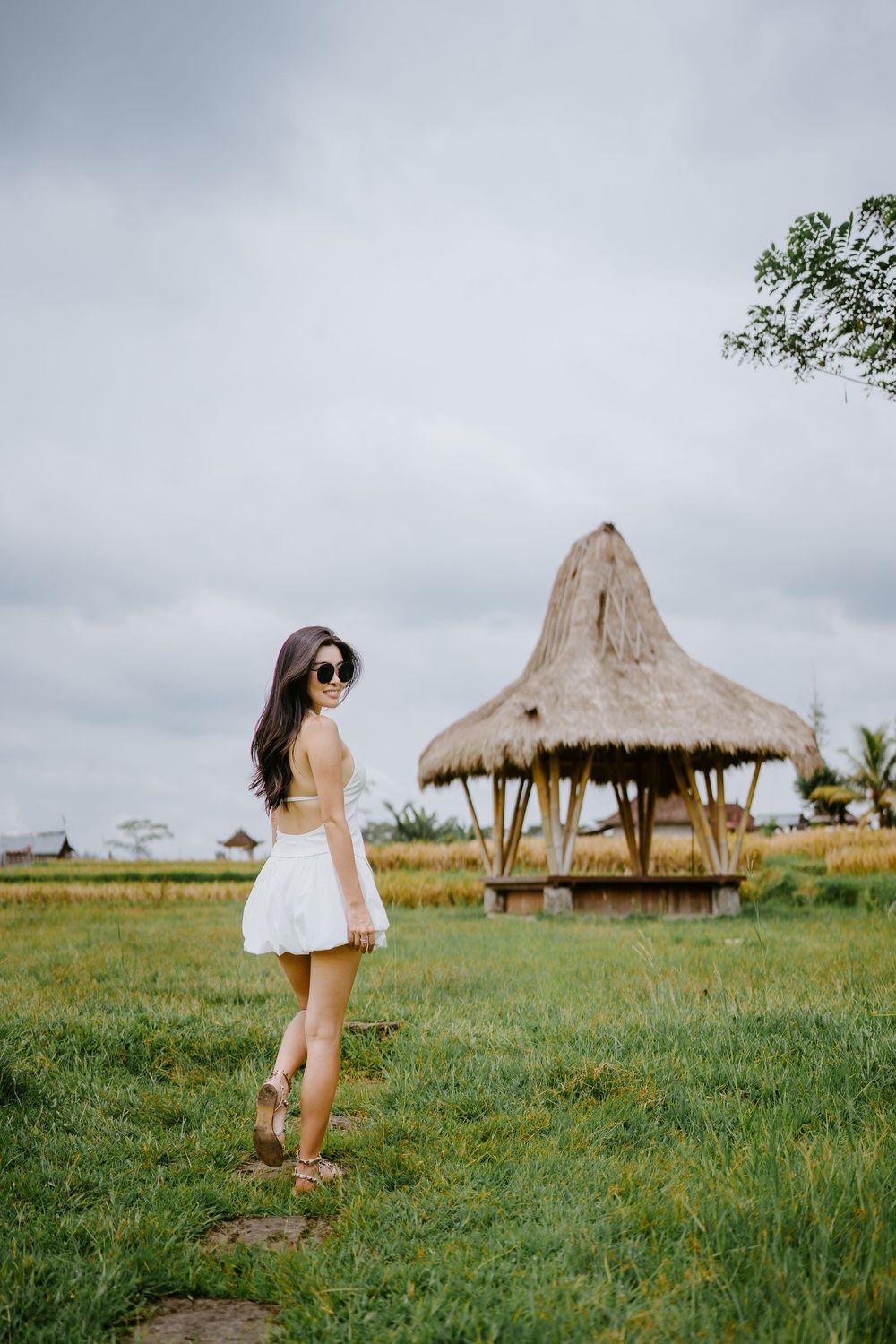 Romantic couple photoshoot in Bali at Capella Ubud
