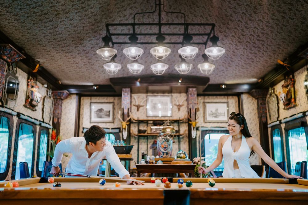 Romantic couple photoshoot in Bali at Capella Ubud