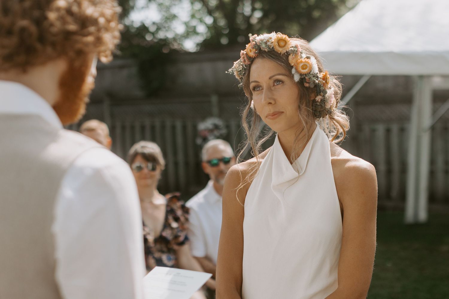 A candid, intimate wedding photography in Grimsby, Ontario