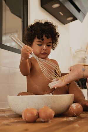 photographe famille à domicile cuisine