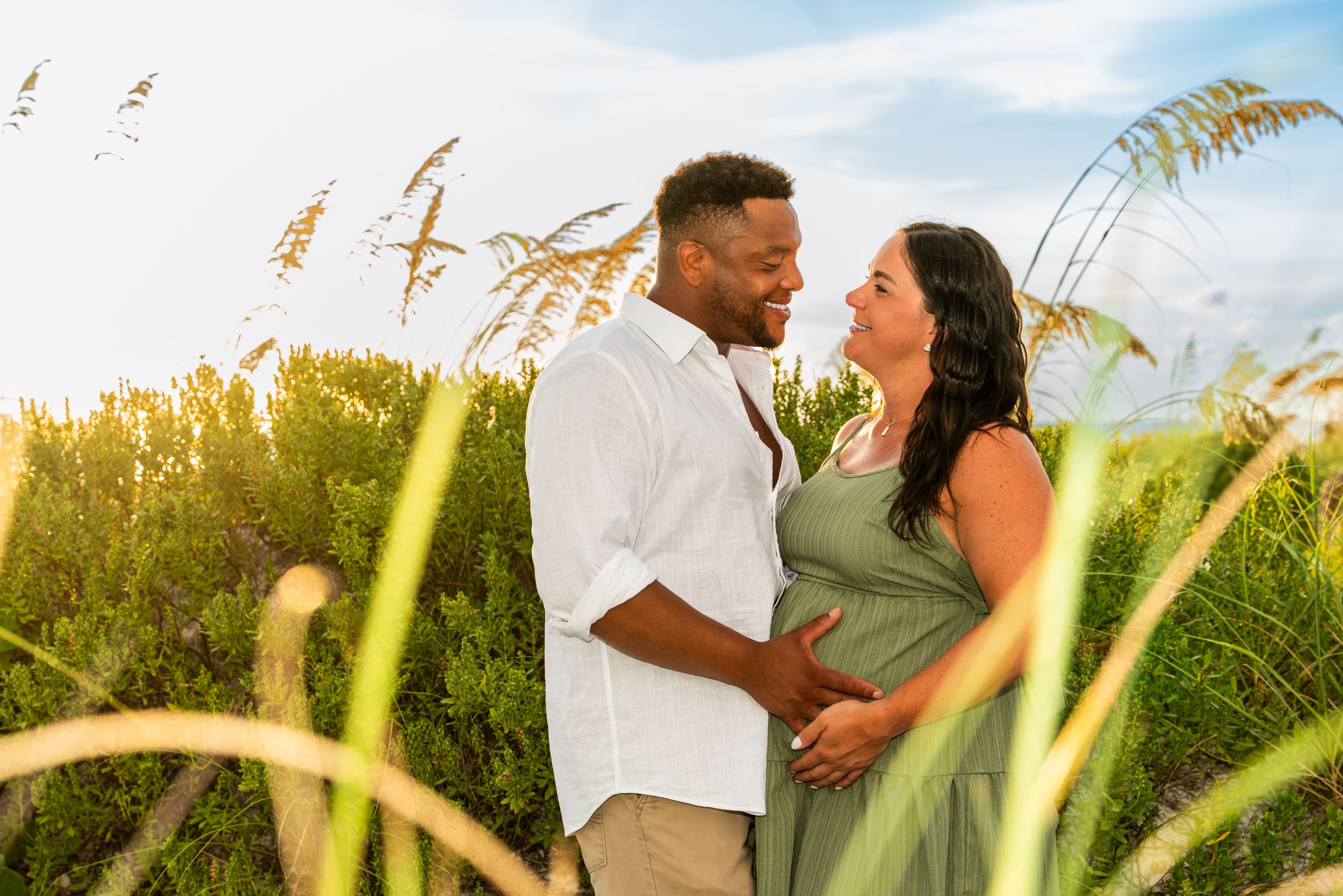 St Pete Beach-Redington Shores-Maternity-sunset photo session with BE Jazy Photography-St Pete Beach Photographer