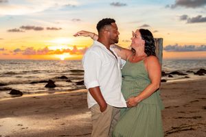 St Pete Beach-Redington Shores-Maternity-sunset photo session with BE Jazy Photography-St Pete Beach Photographer