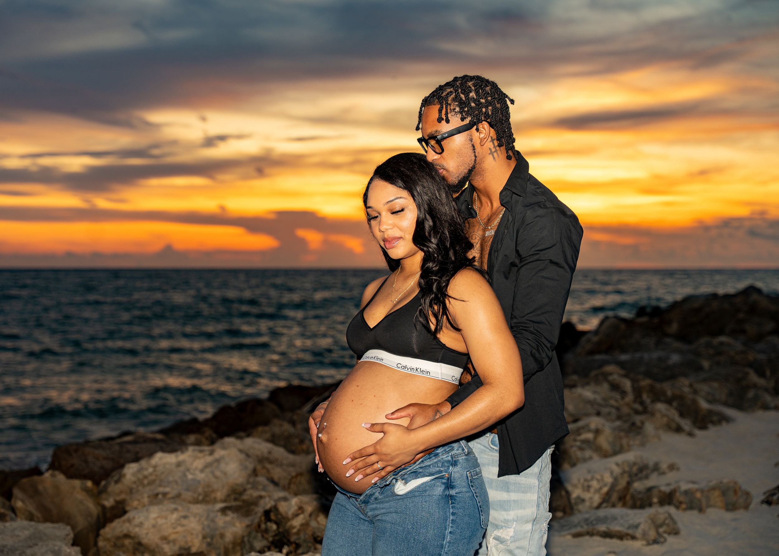 Clearwater Beach-couples-Maternity-beach photo session-BE Jazy Photography-Clearwater Beach-St Pete Beach Photographer