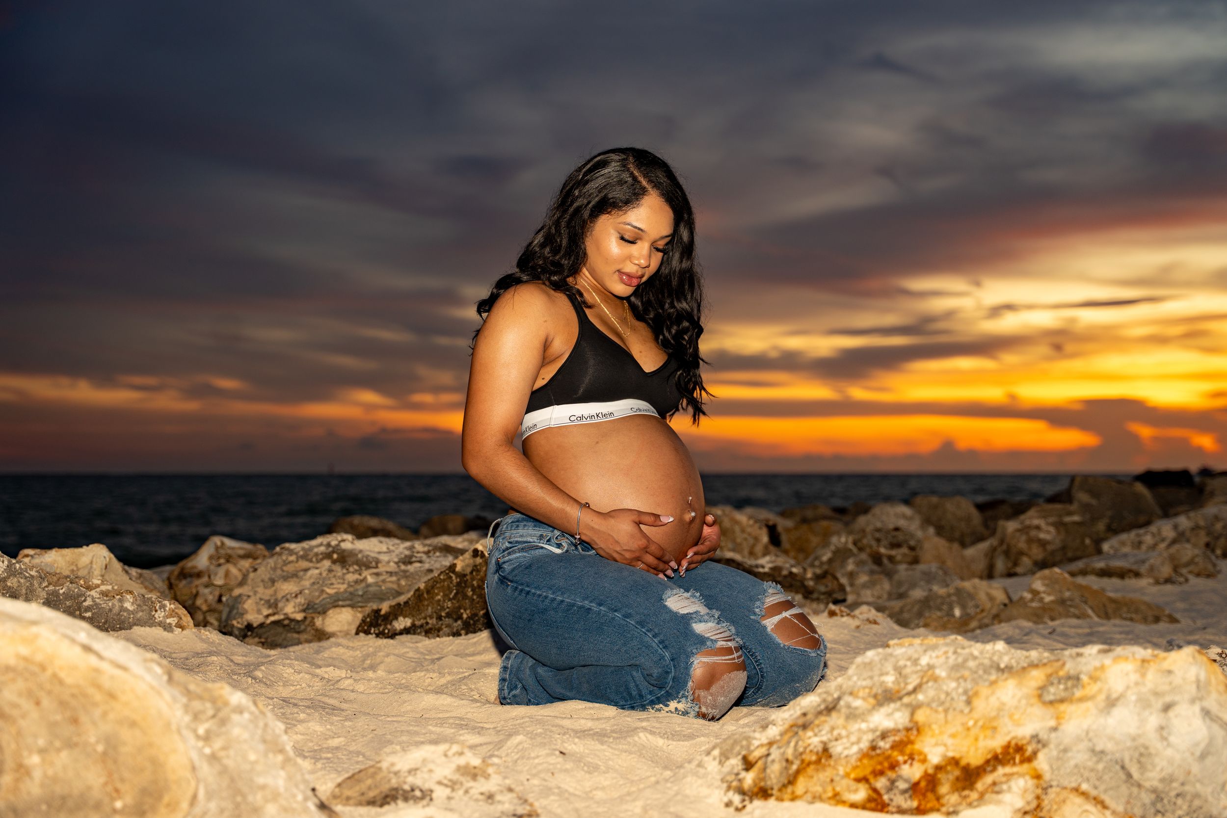 Clearwater Beach-couples-Maternity-beach photo session-BE Jazy Photography-Clearwater Beach-St Pete Beach Photographer