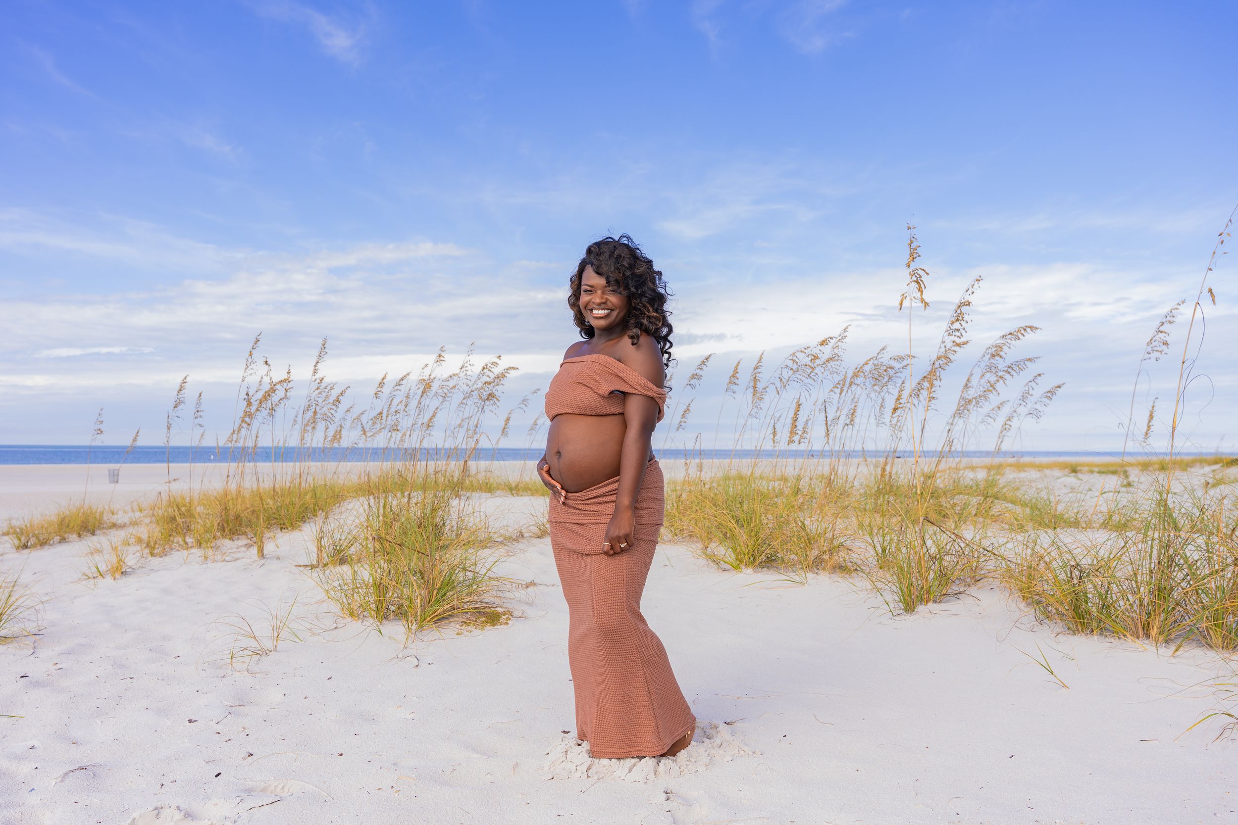 Clearwater Beach-couples-Maternity-beach photo session with BE Jazy Photography-Clearwater Beach-St Pete Photographer