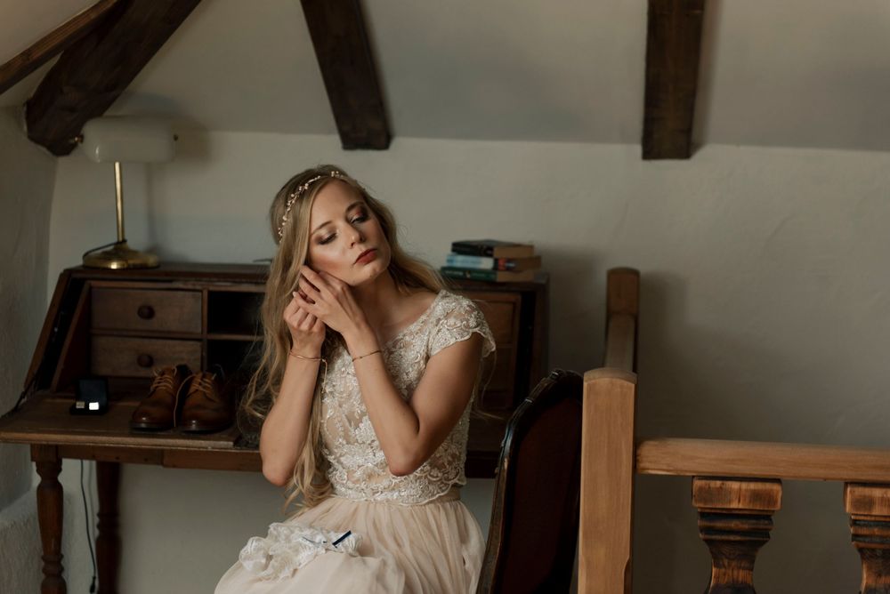 Preparazione di una sposa polacca a Pontremoli Lunigiana