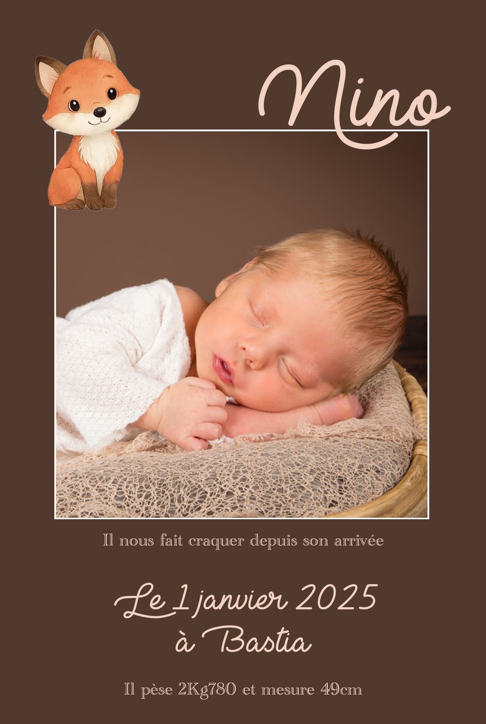 atelier photo venzolasca studio photo impression faire-parts naissance faire-part baptême faire-part mariage remerciements