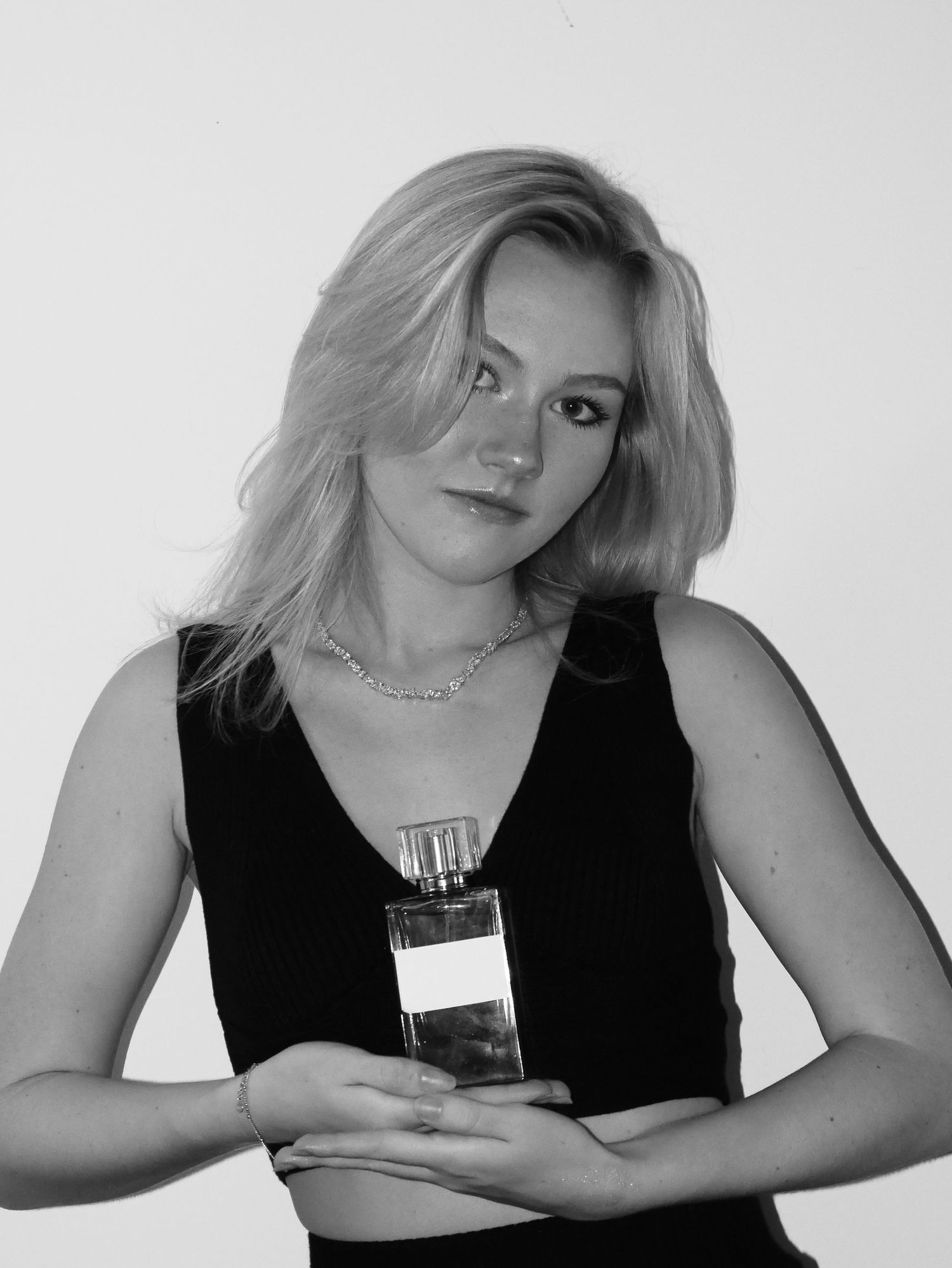Elizabeth Goodwin Chanel Spec Ad with Clare Kelly