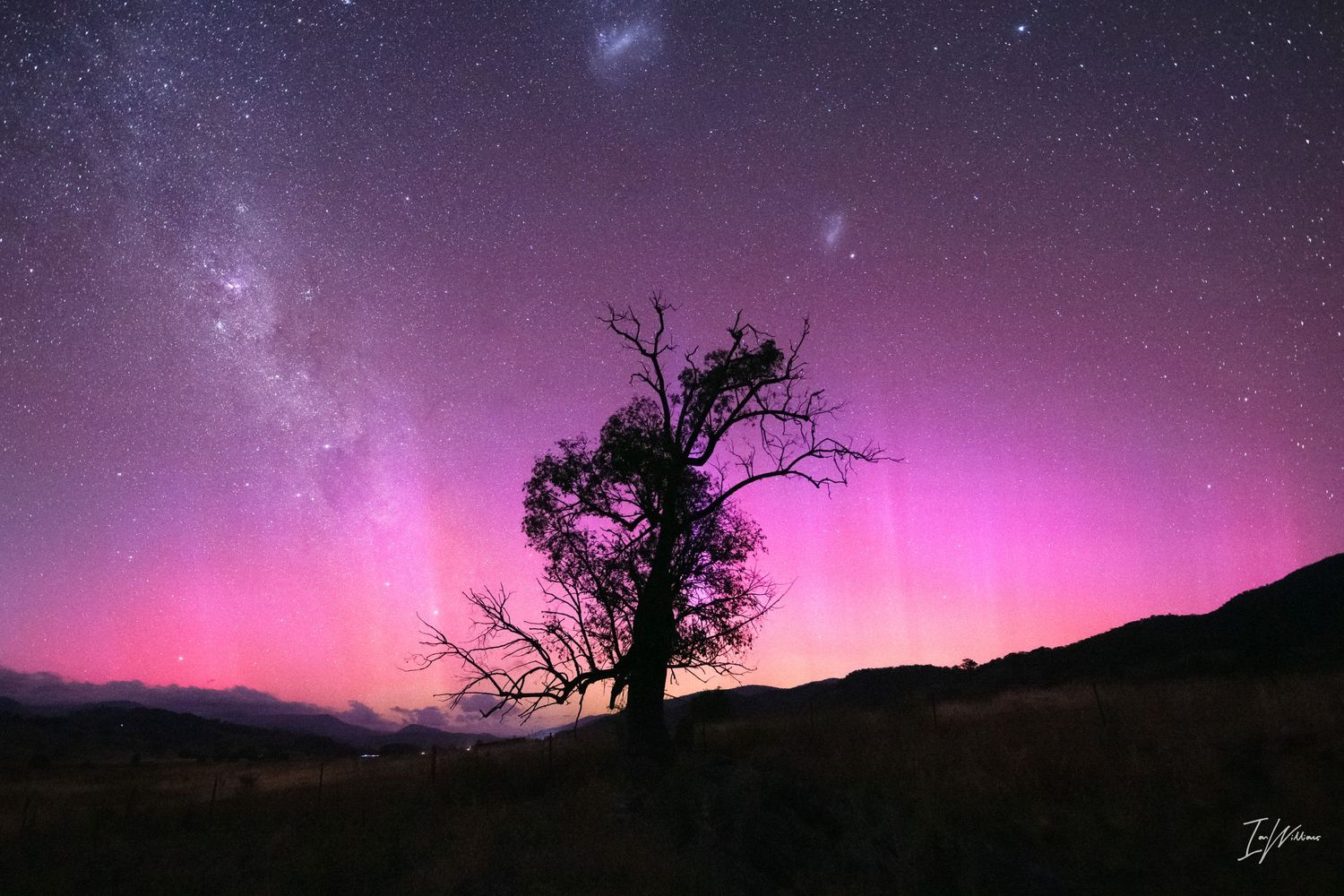 Aurora Australis, Canberra area