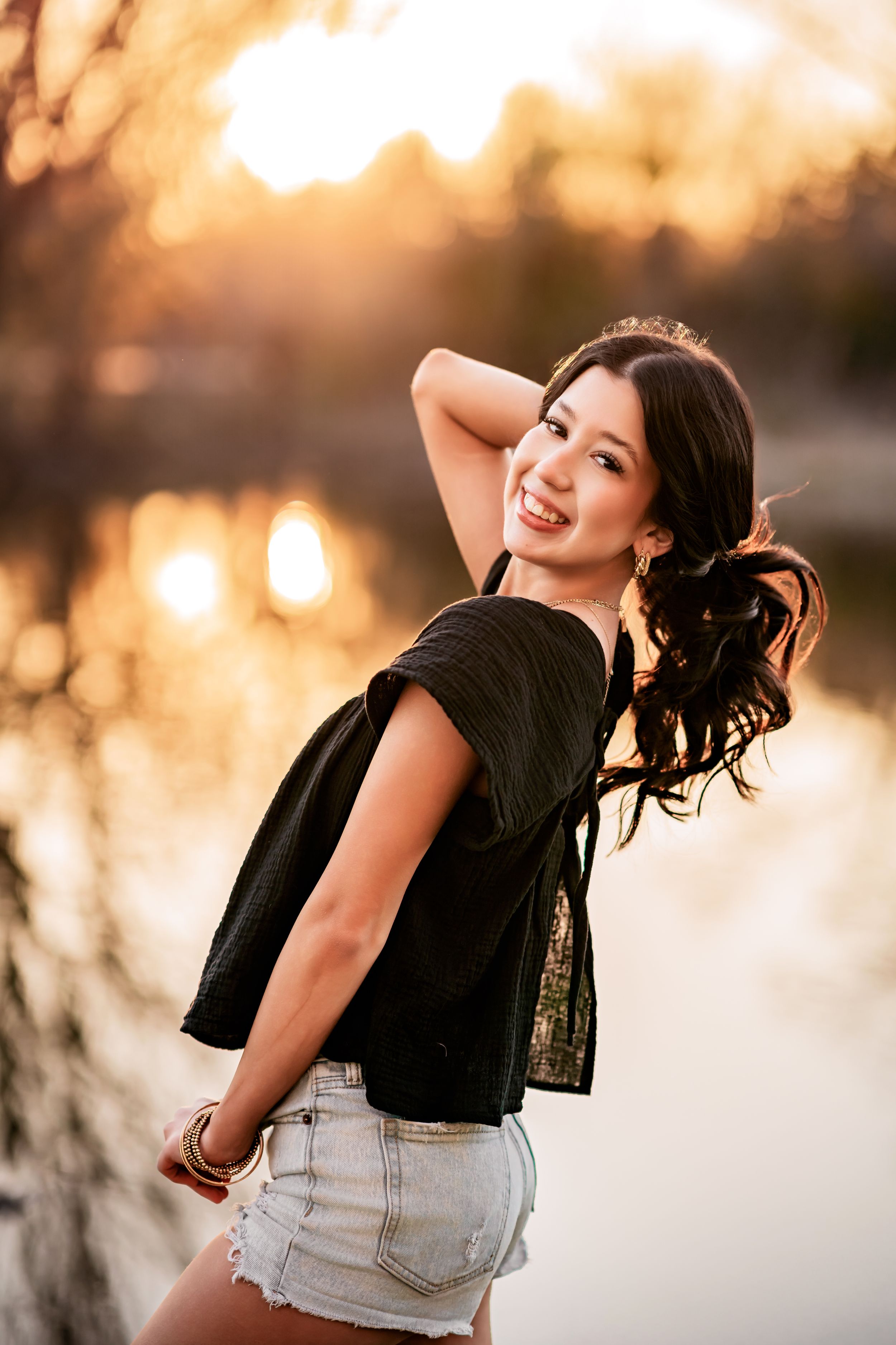 Senior Photography Bailey Park in Burleson, Texas