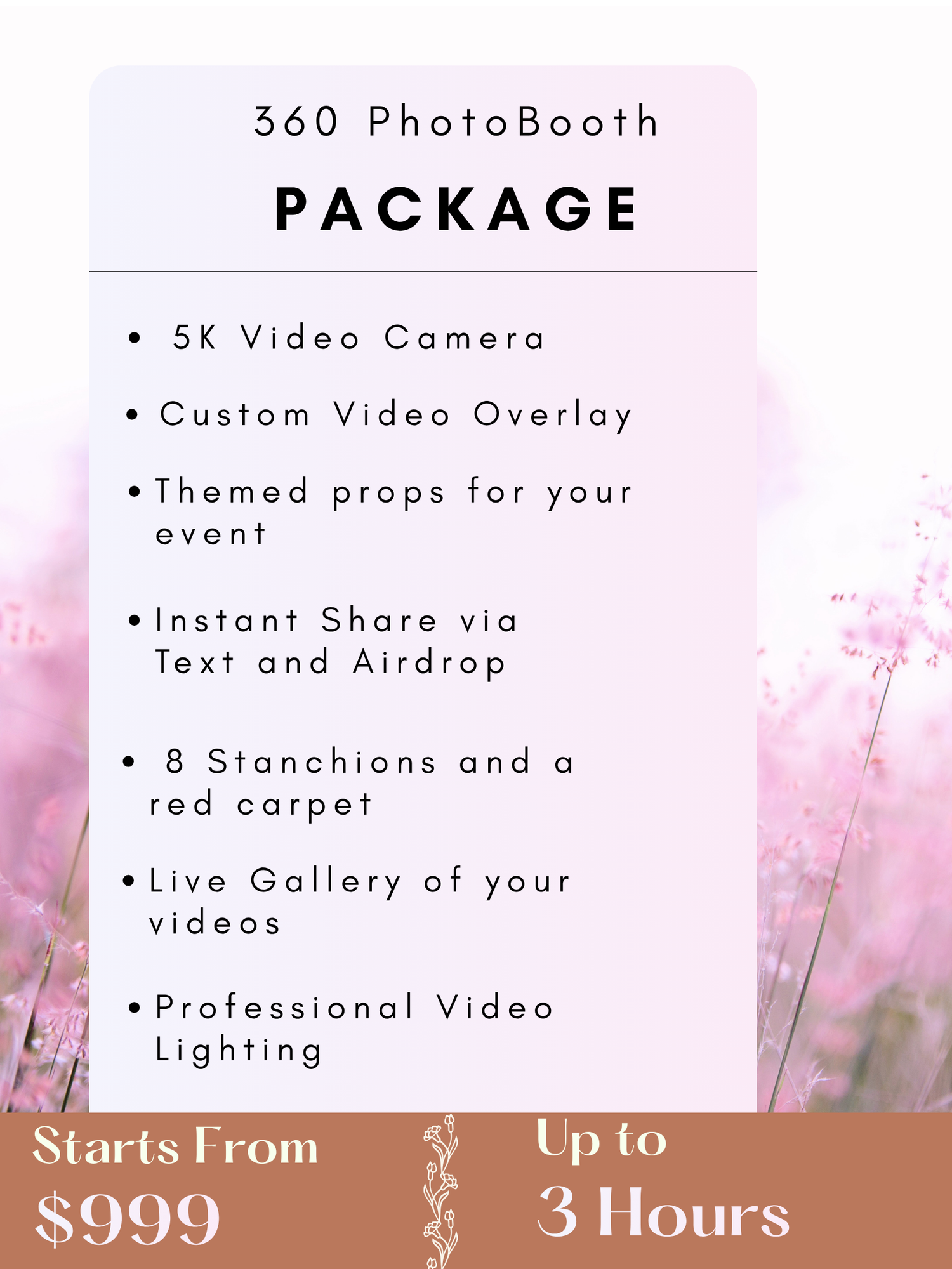 Book a 360 Photo Booth in Monroe & Seattle Area