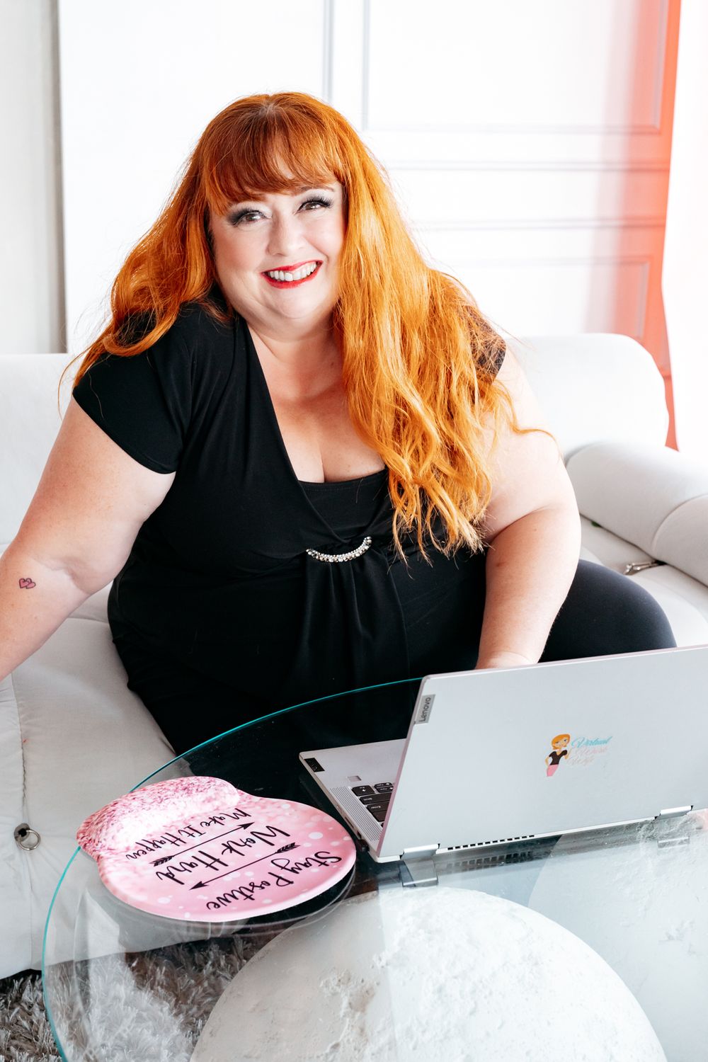 Unapologetically visible entrepreneur photographed by Julie Magnussen