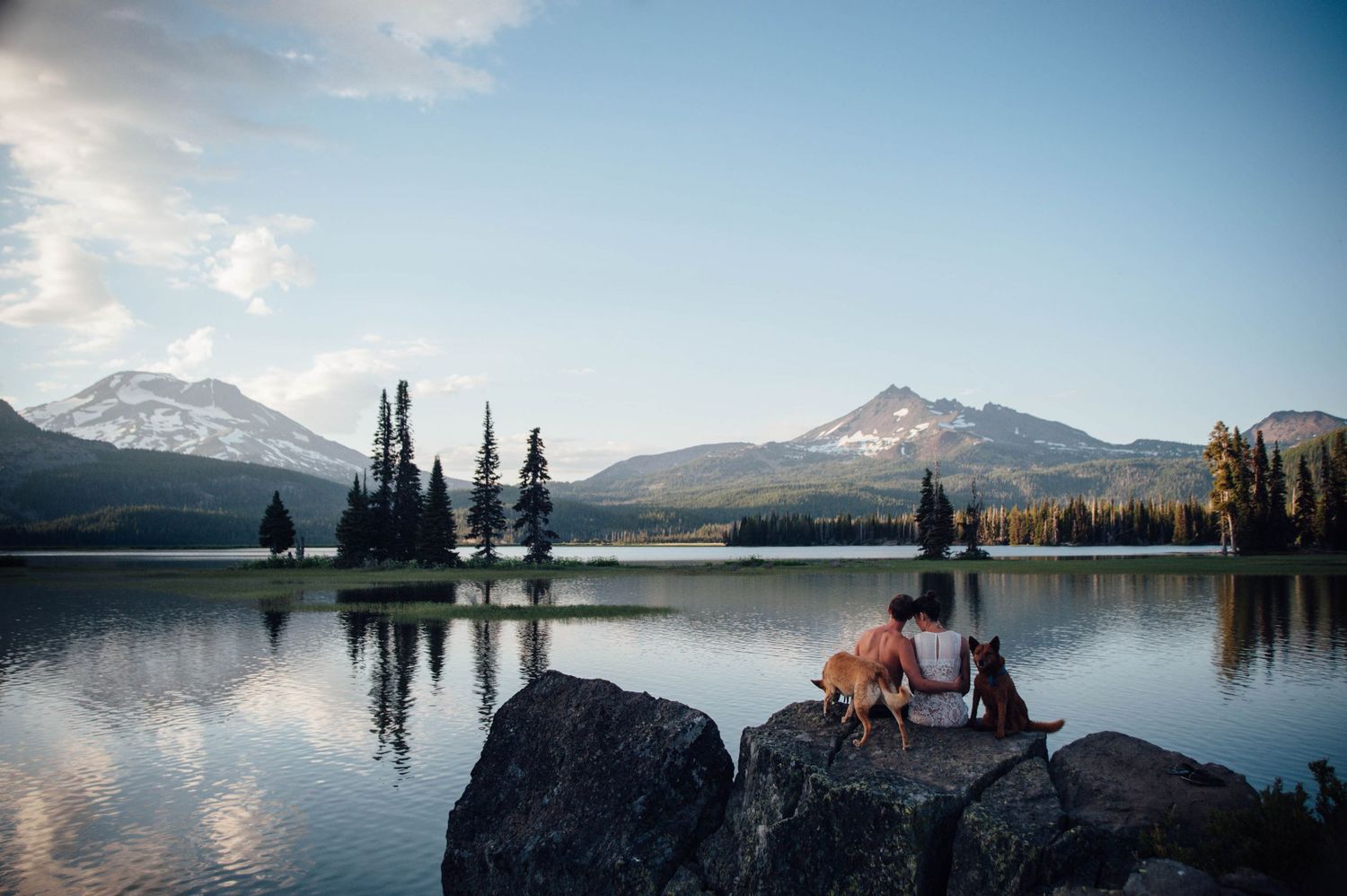Wedding Photographer, Elopement, Bend Oregon Central Oregon, Cascade Lakes, Sparks Lake,