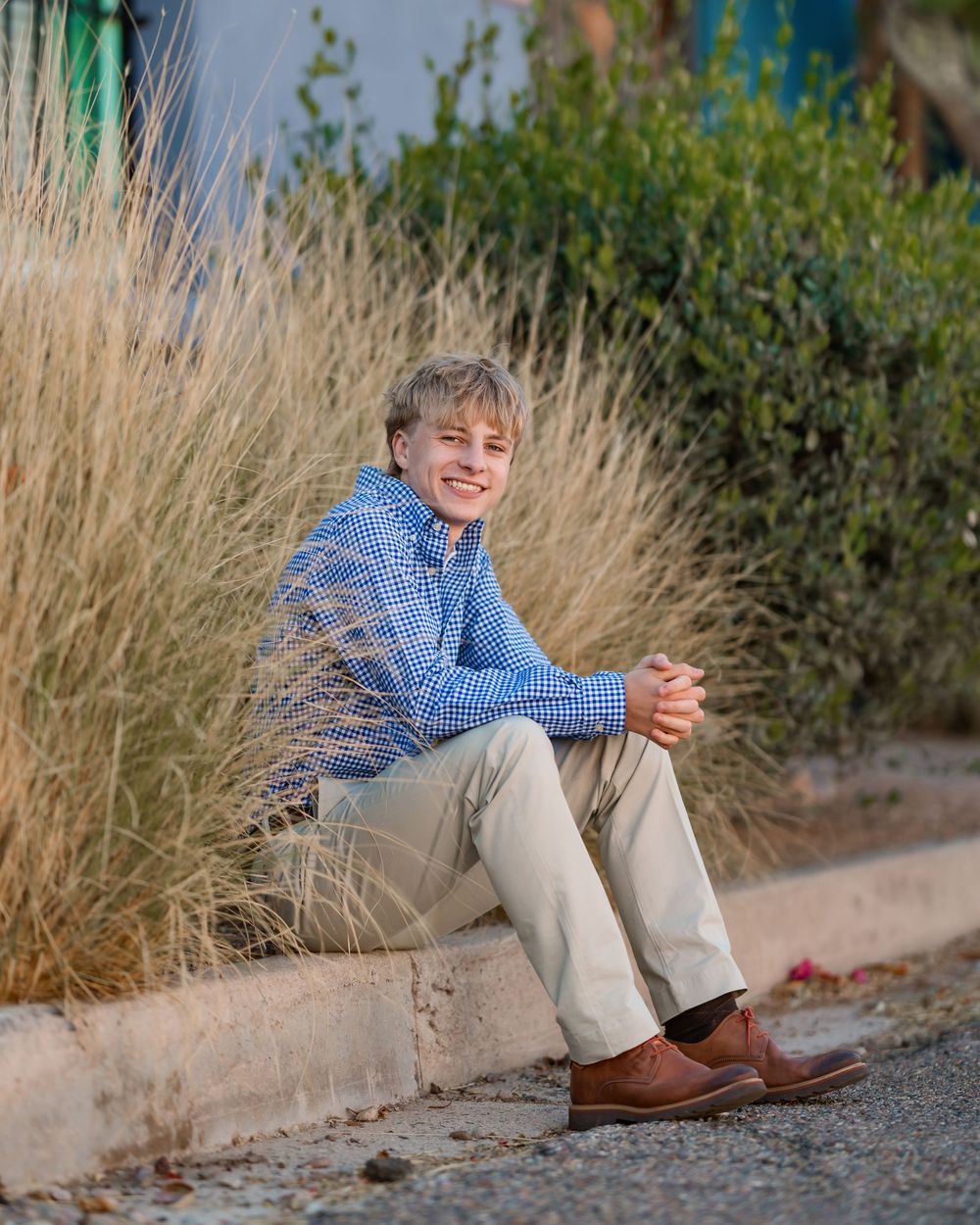 Tucson senior pictures for guys – urban downtown location