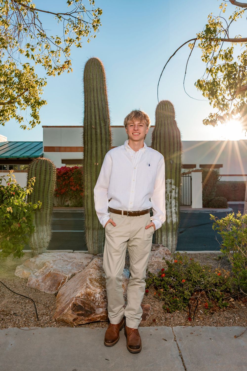 Tucson senior pictures for guys – urban downtown location