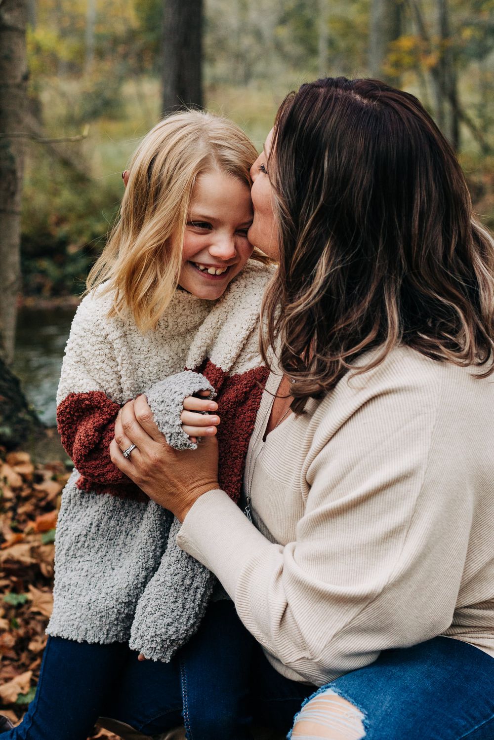mother and daughter