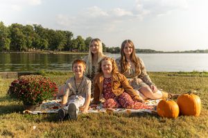 Fall family portrait.