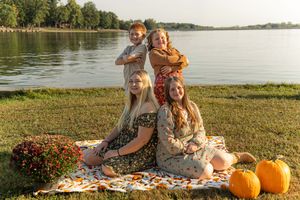 Fall family portrait.