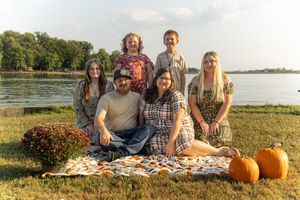 Fall family portrait.