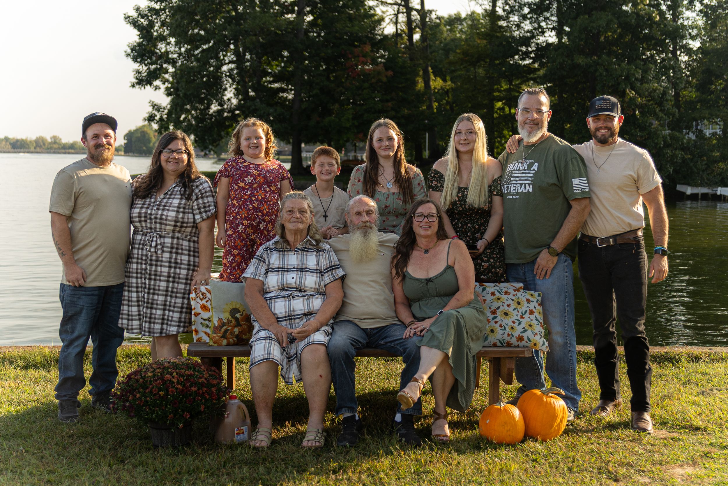 Fall family portrait.