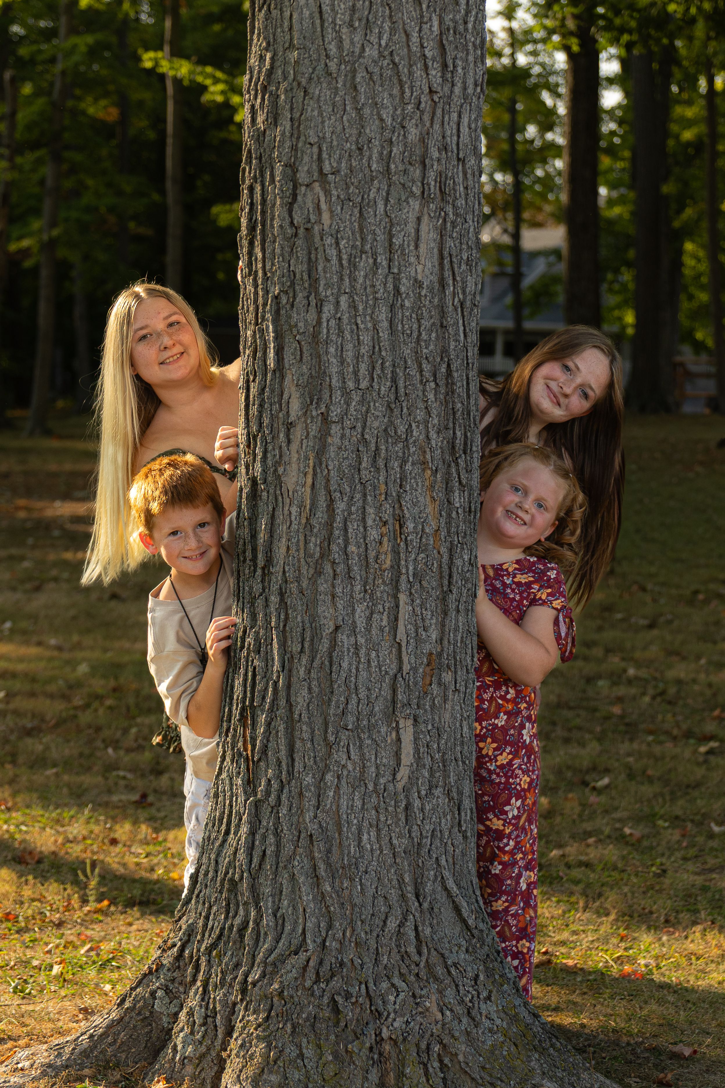 Fall family portrait.