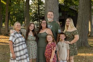 Fall family portrait.