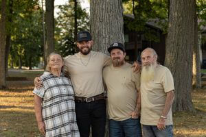 Fall family portrait.