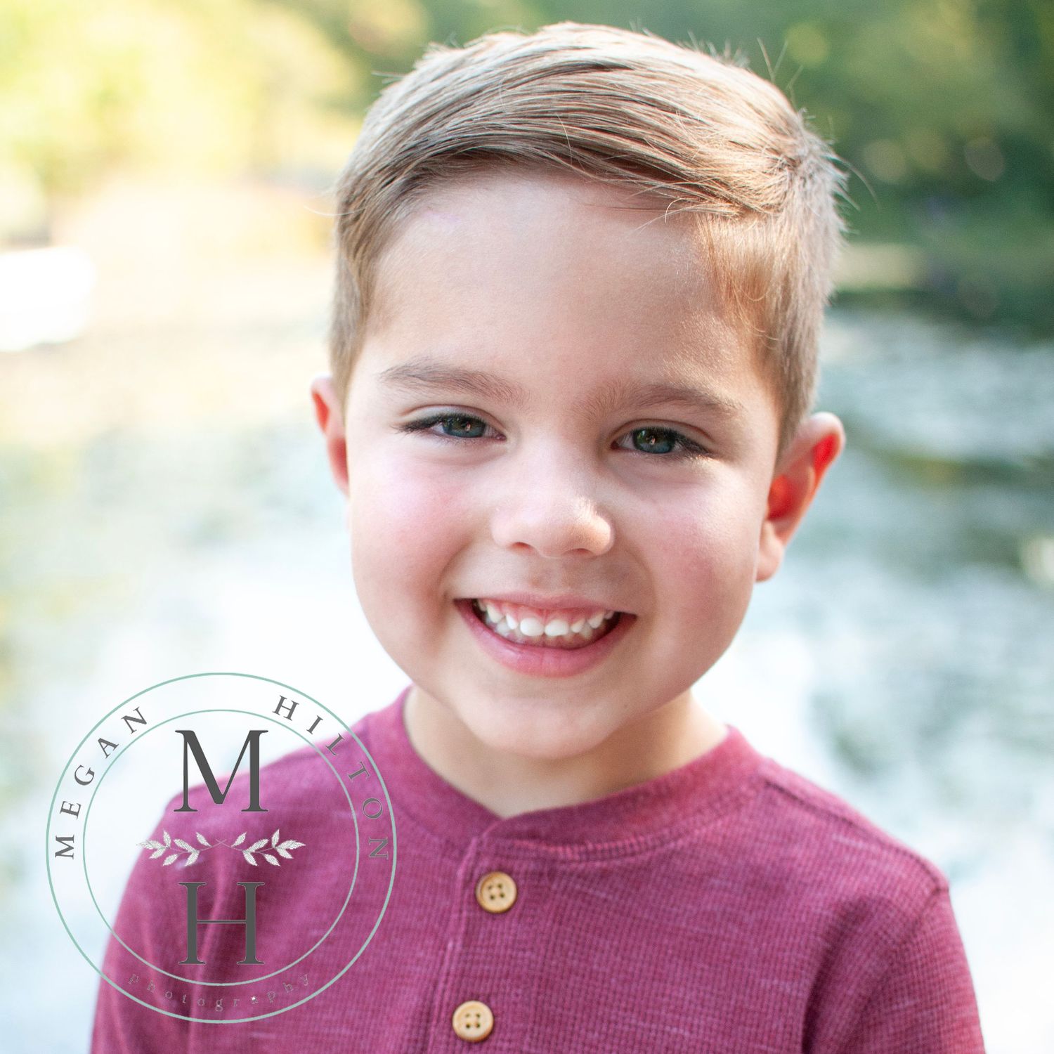 smiling photo of four year old boy