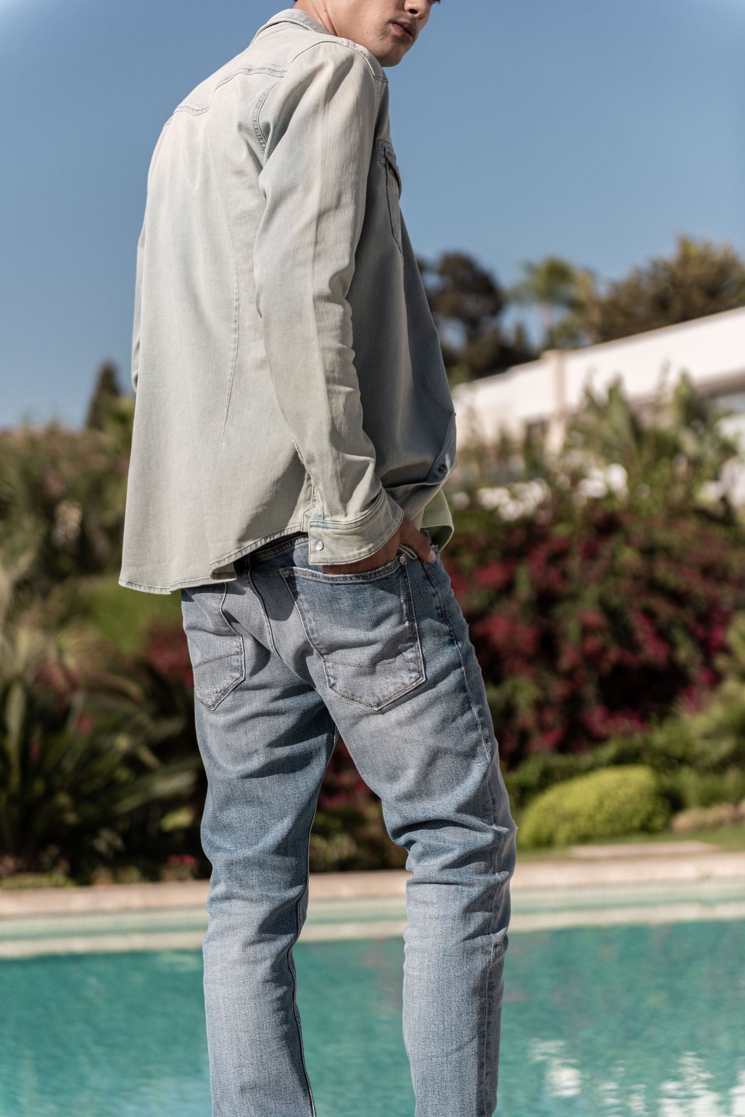 Fashion shoot of Ballin Amsterdam and Pure Path in the Costa del Sol, Marbella, Nerja, and Málaga, by Roberto Centurión, fashion photographe