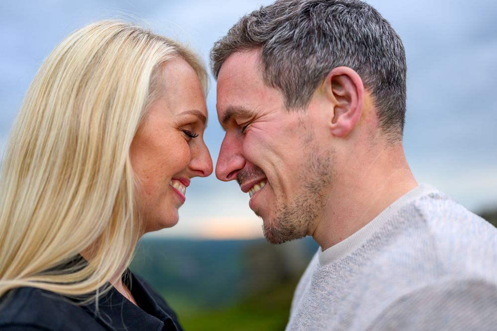 Padley Gorge wedding photographer Curbar Edge