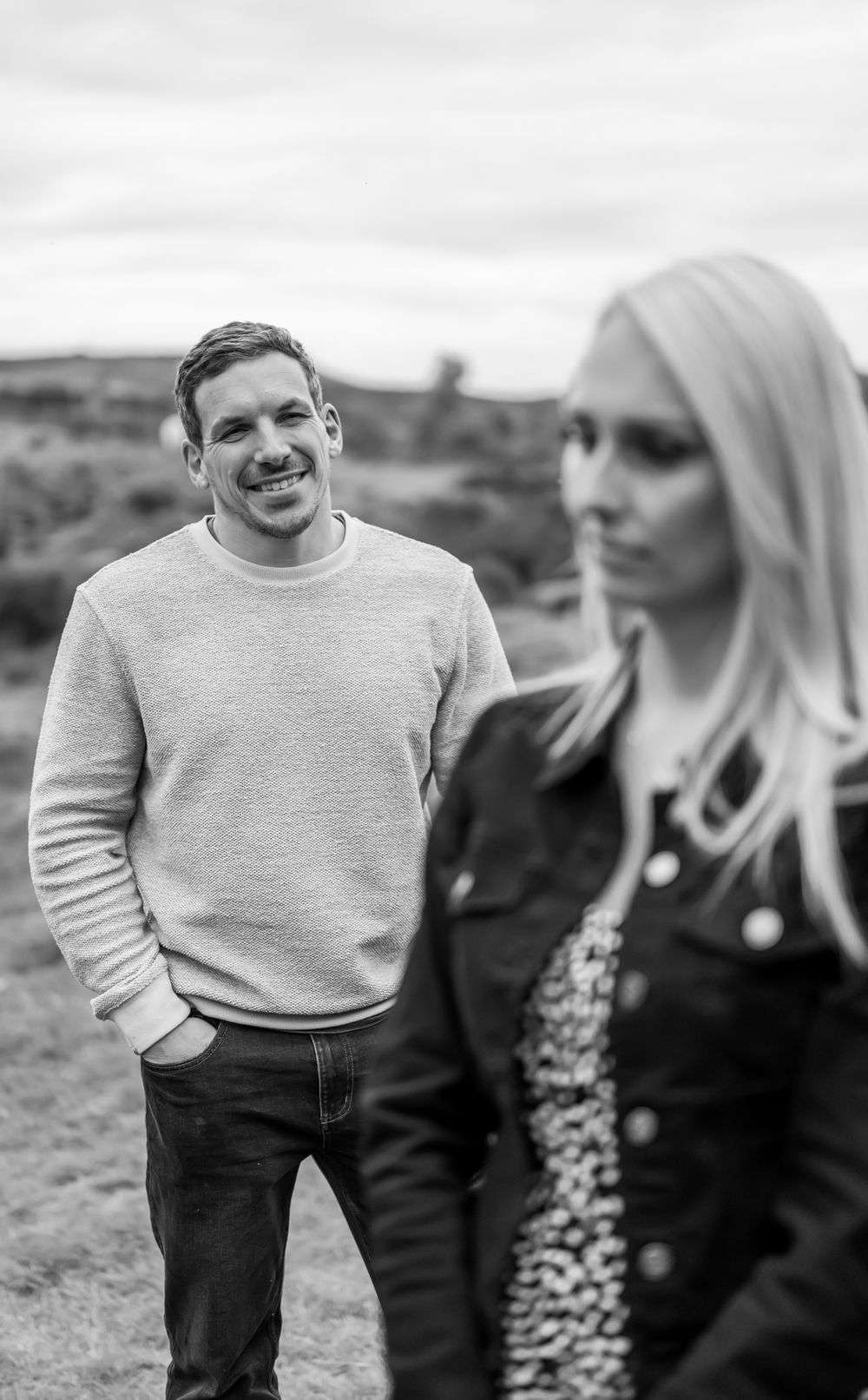 Padley Gorge wedding photographer Curbar Edge