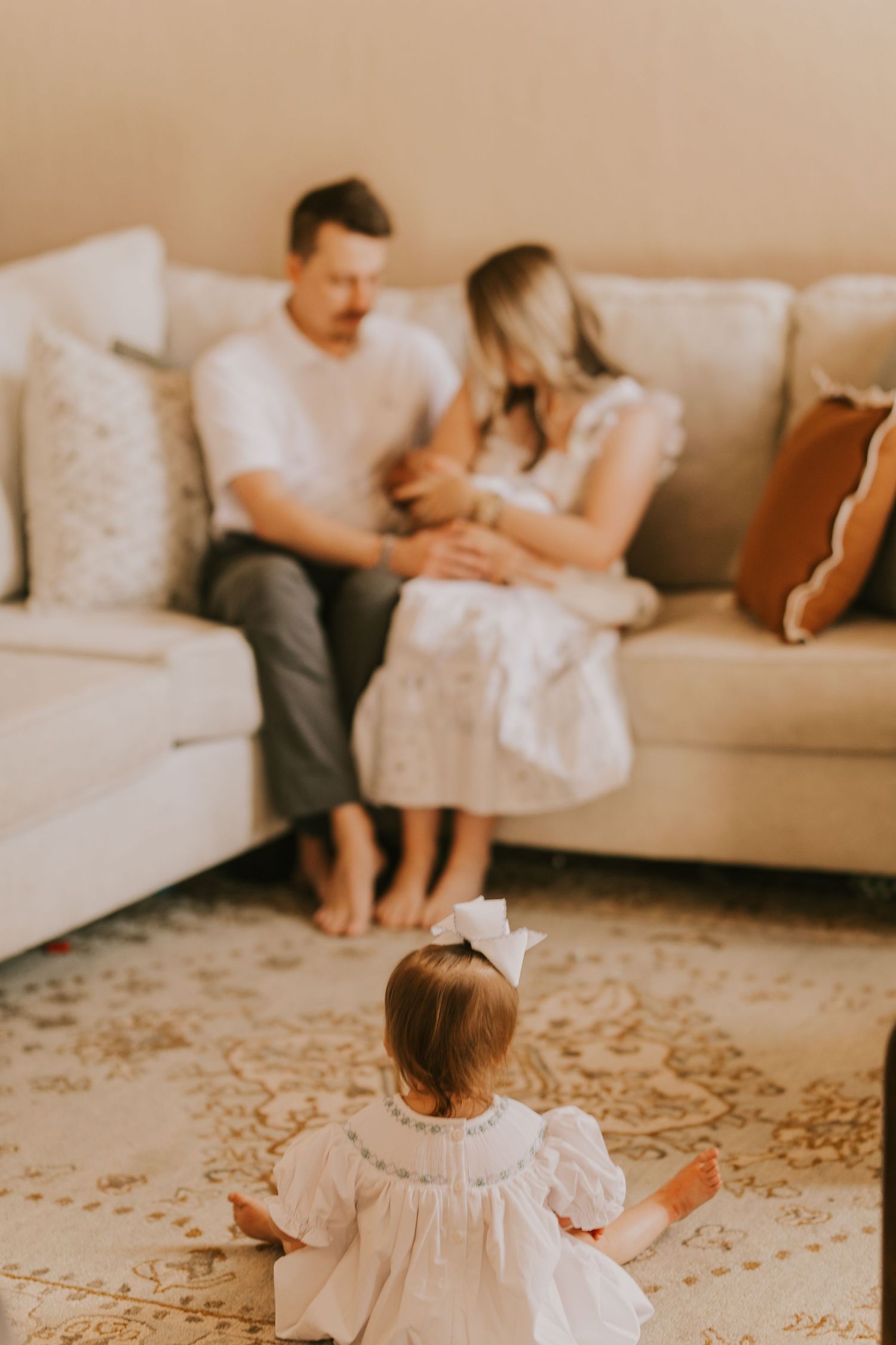 Newborn family session in el paso texas