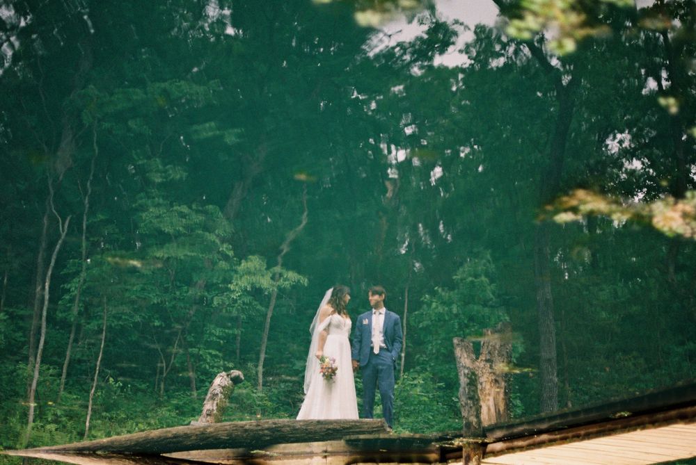 renaissance wine garden wedding on film