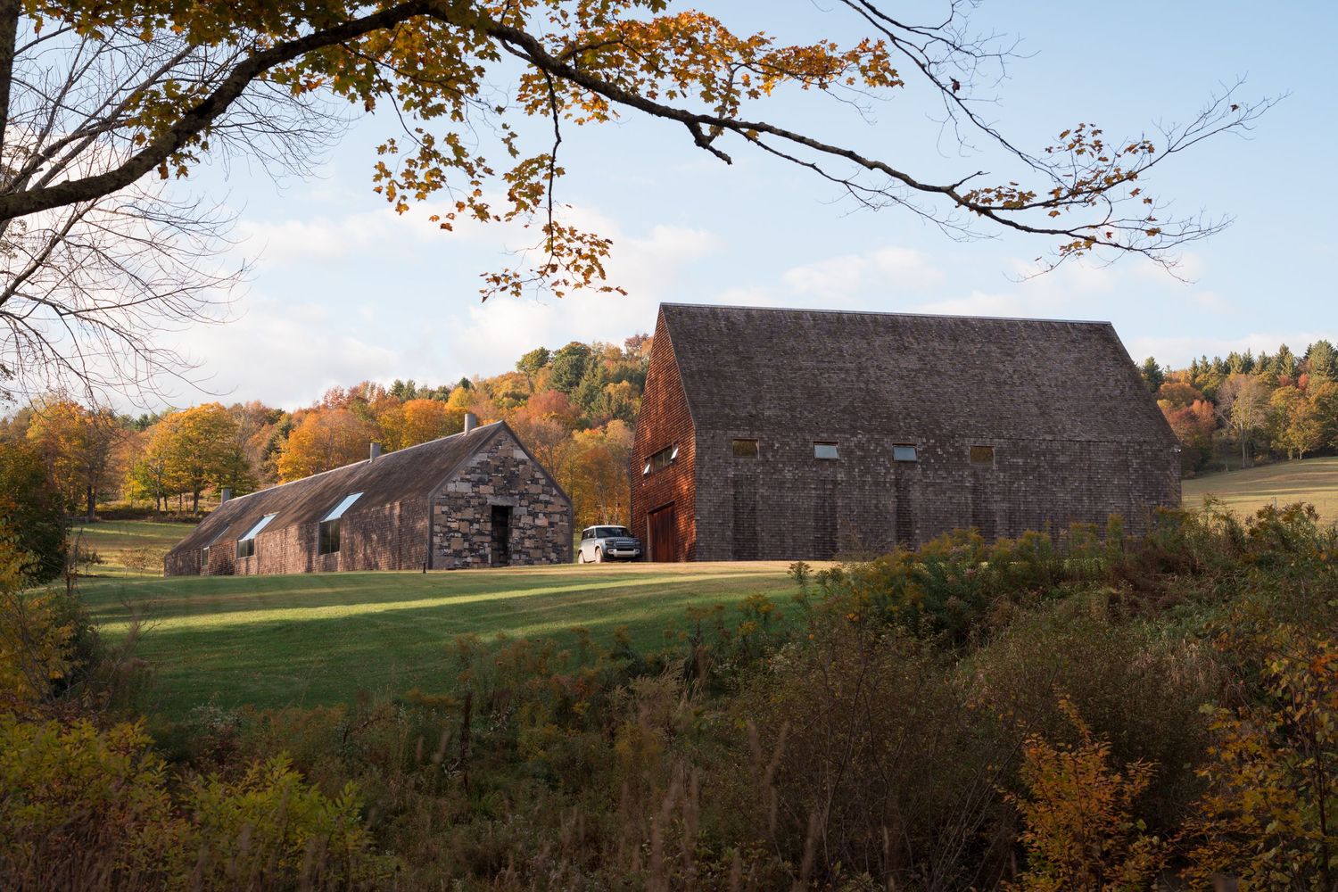 Architecture / house in Woodstock, Vermont.