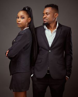 couple standing