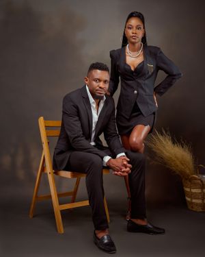 couple posing