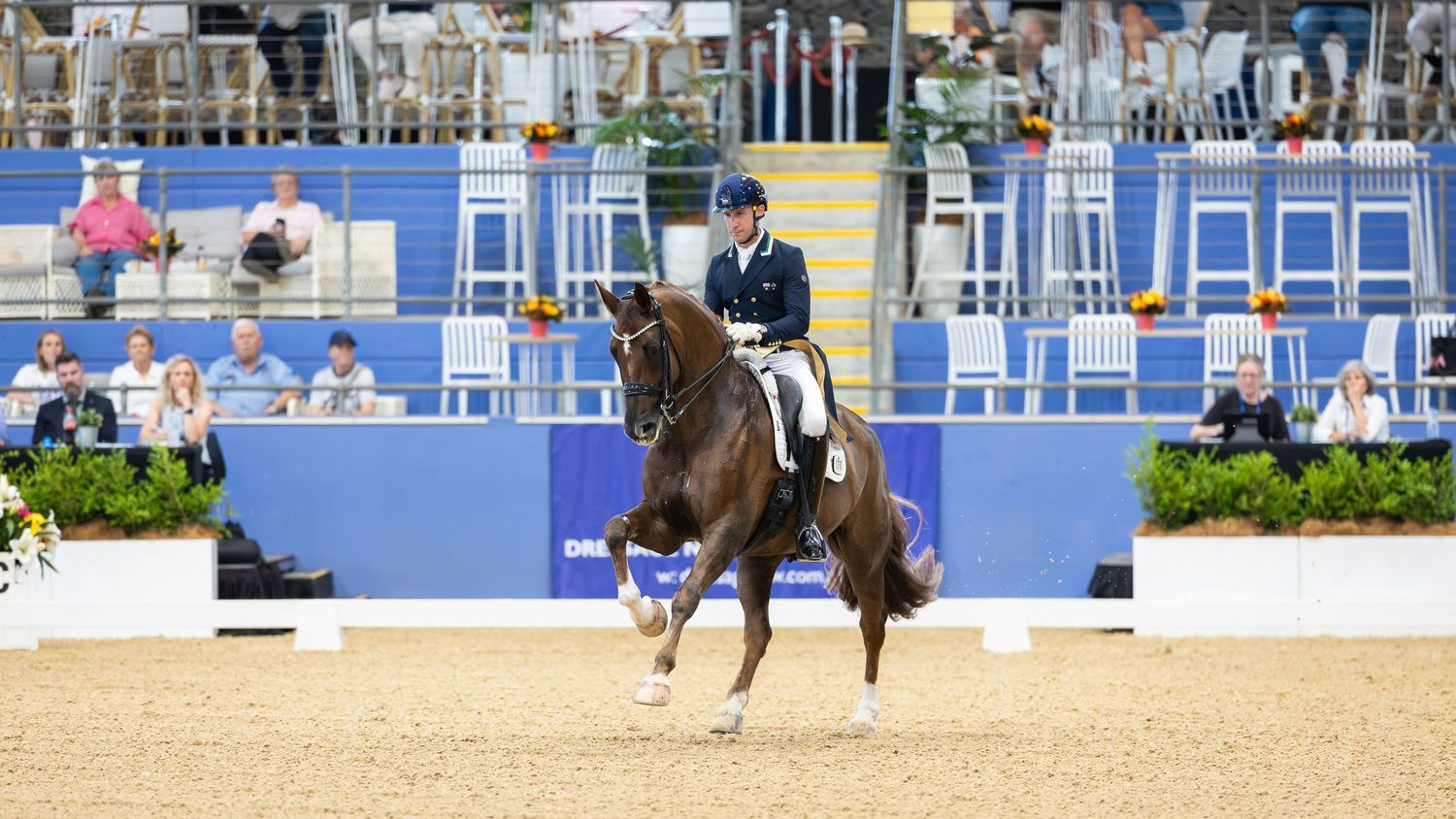 Jayden Brown & WillingaPark Quincy B won the  FEI Big Tour Championship at the 2025 Australian Dressage Championships. © Simon Scully, 2025.