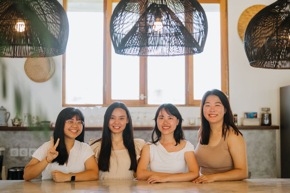 Bali group holiday lifestyle photoshoot