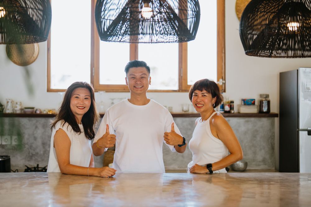 Bali group holiday lifestyle photoshoot