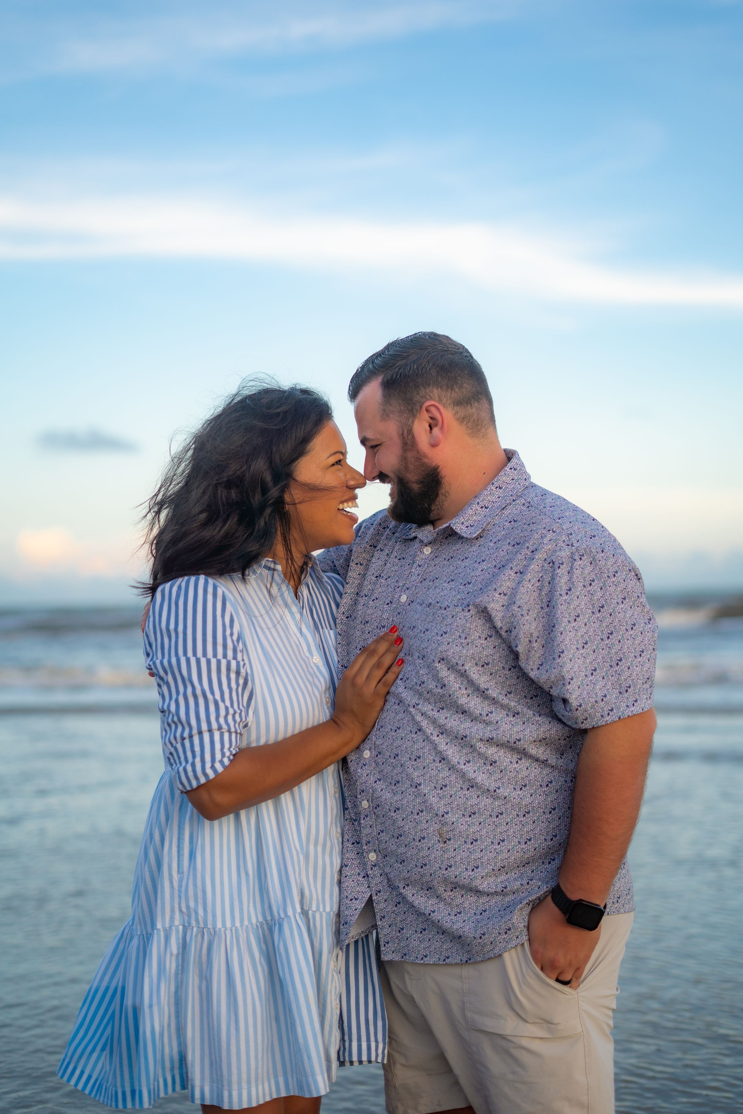 Family session on the beach at Galveston, TX. Natural light, candid moments, lifestyle photography, kid photography, couple photography,