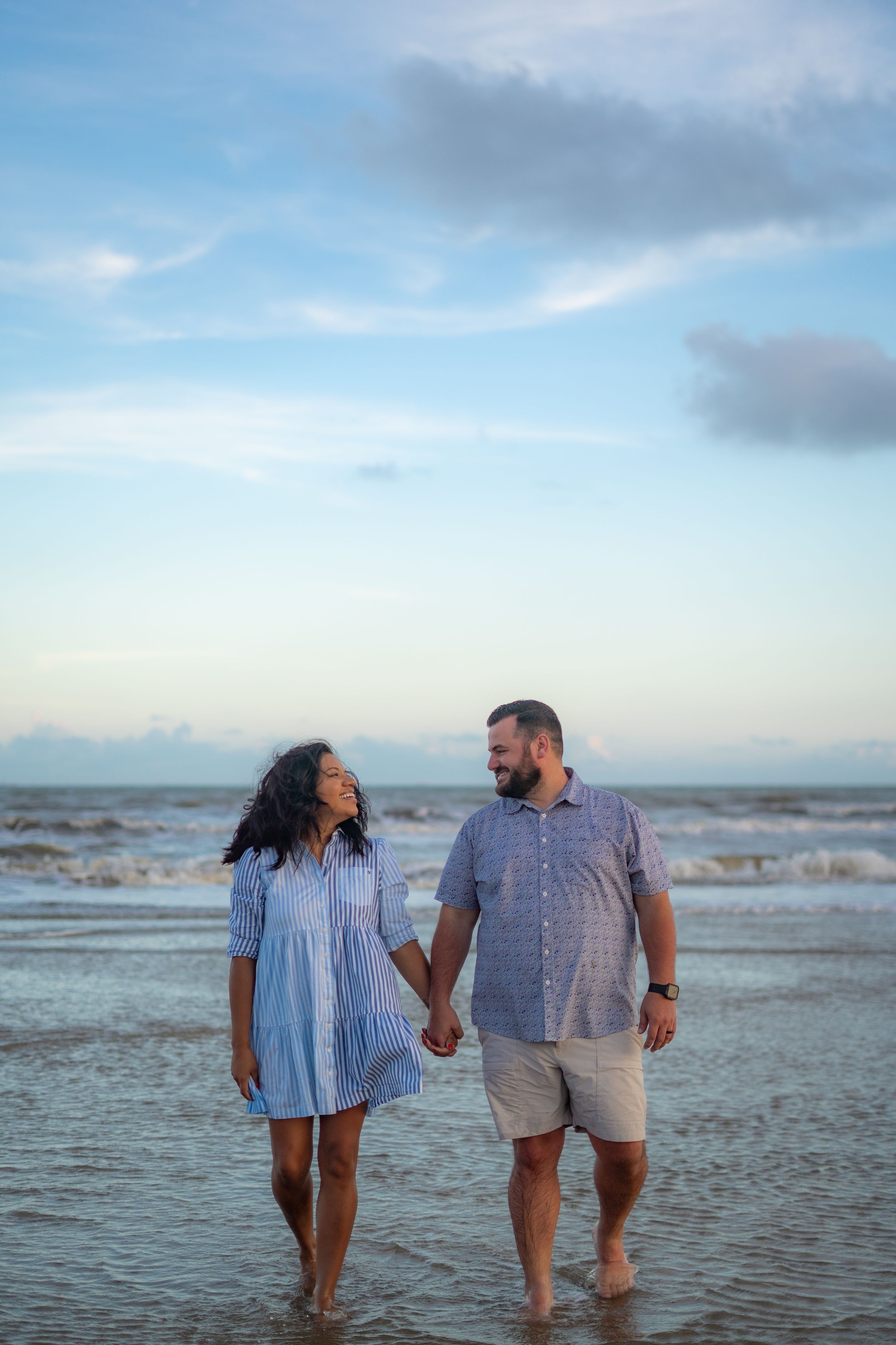 Family session on the beach at Galveston, TX. Natural light, candid moments, lifestyle photography, kid photography, couple photography,