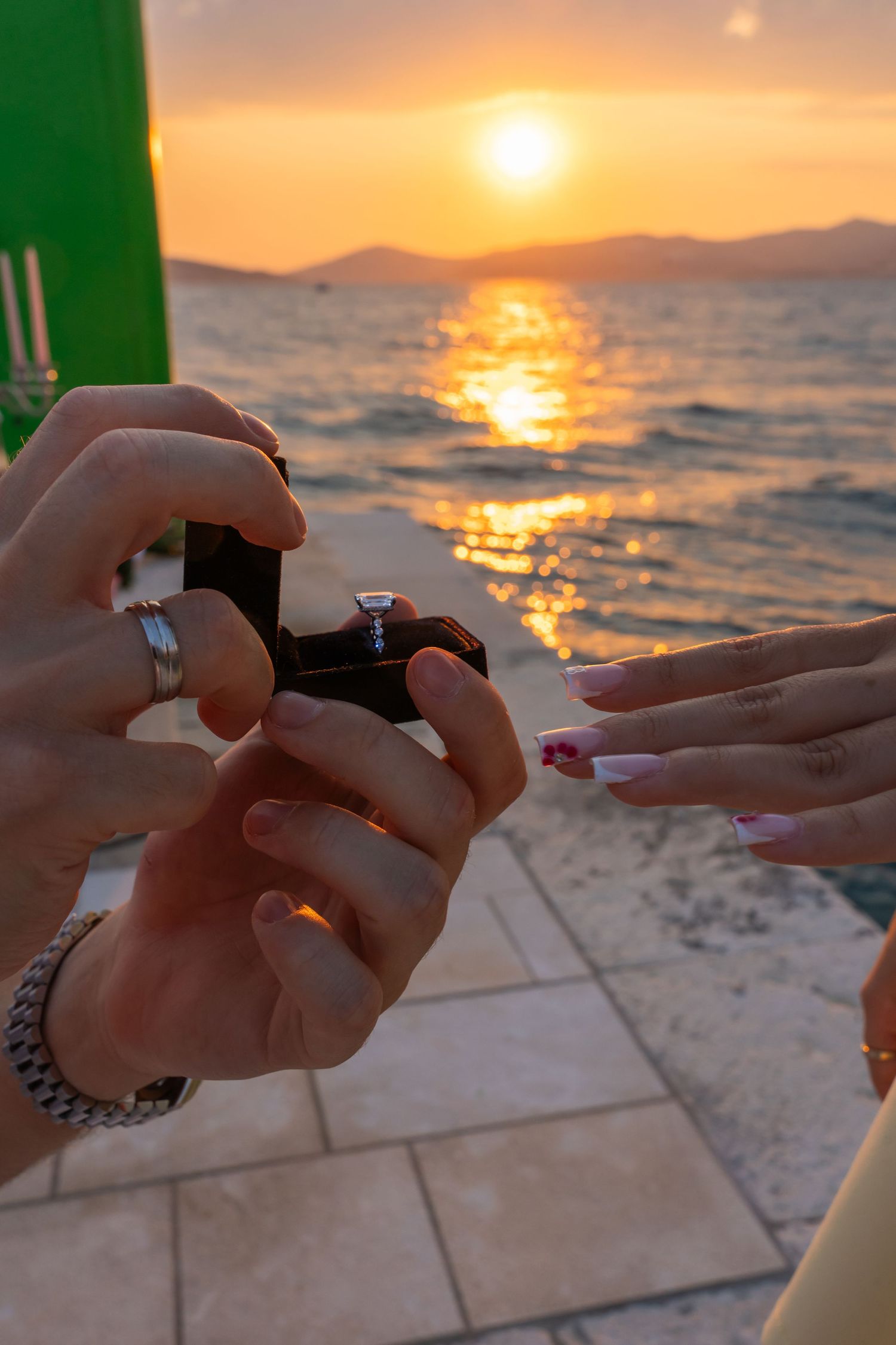Sunset boat trip with picnic at sunset view point Split, Split Photo Agency