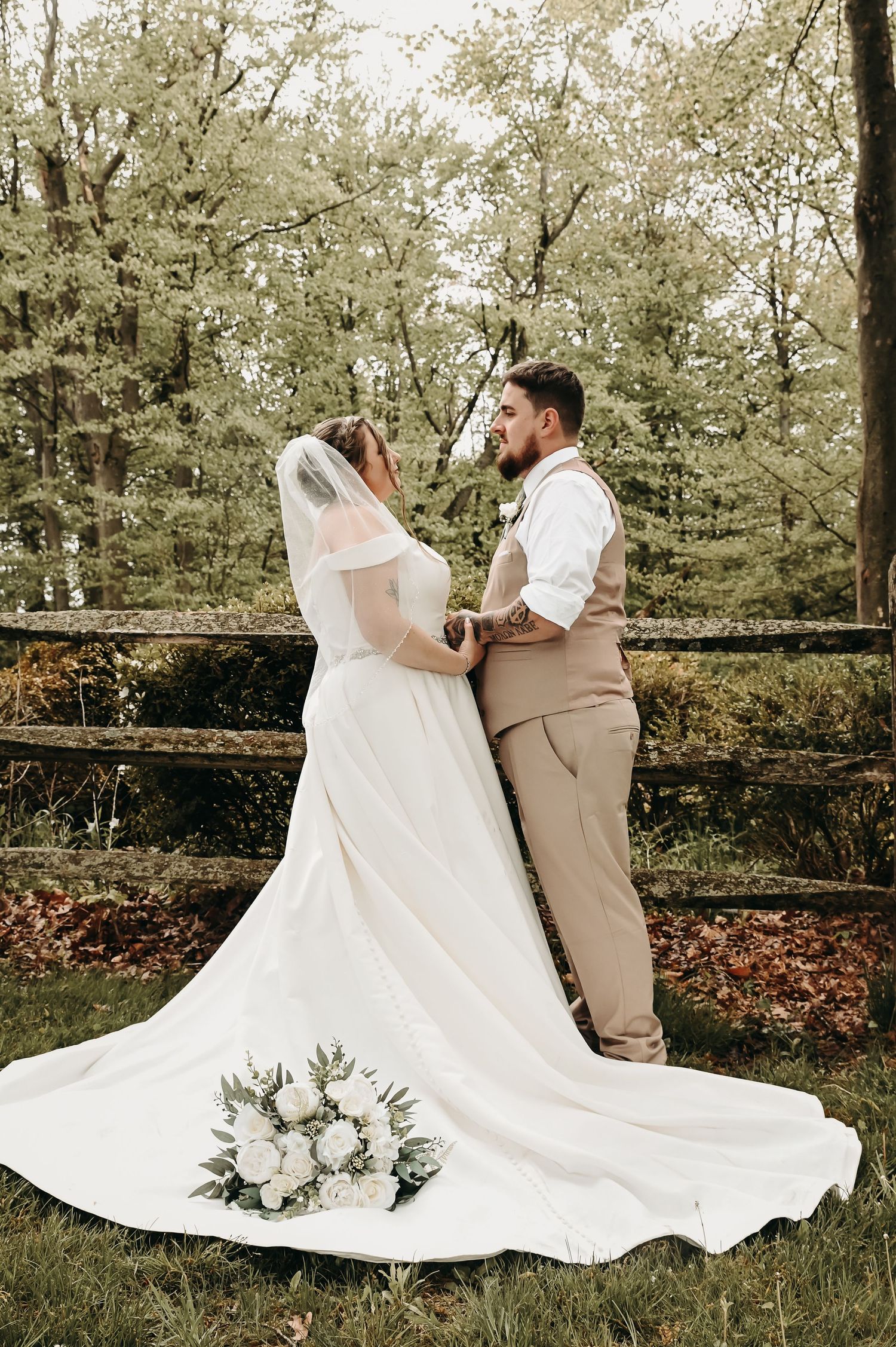 Bride and groom