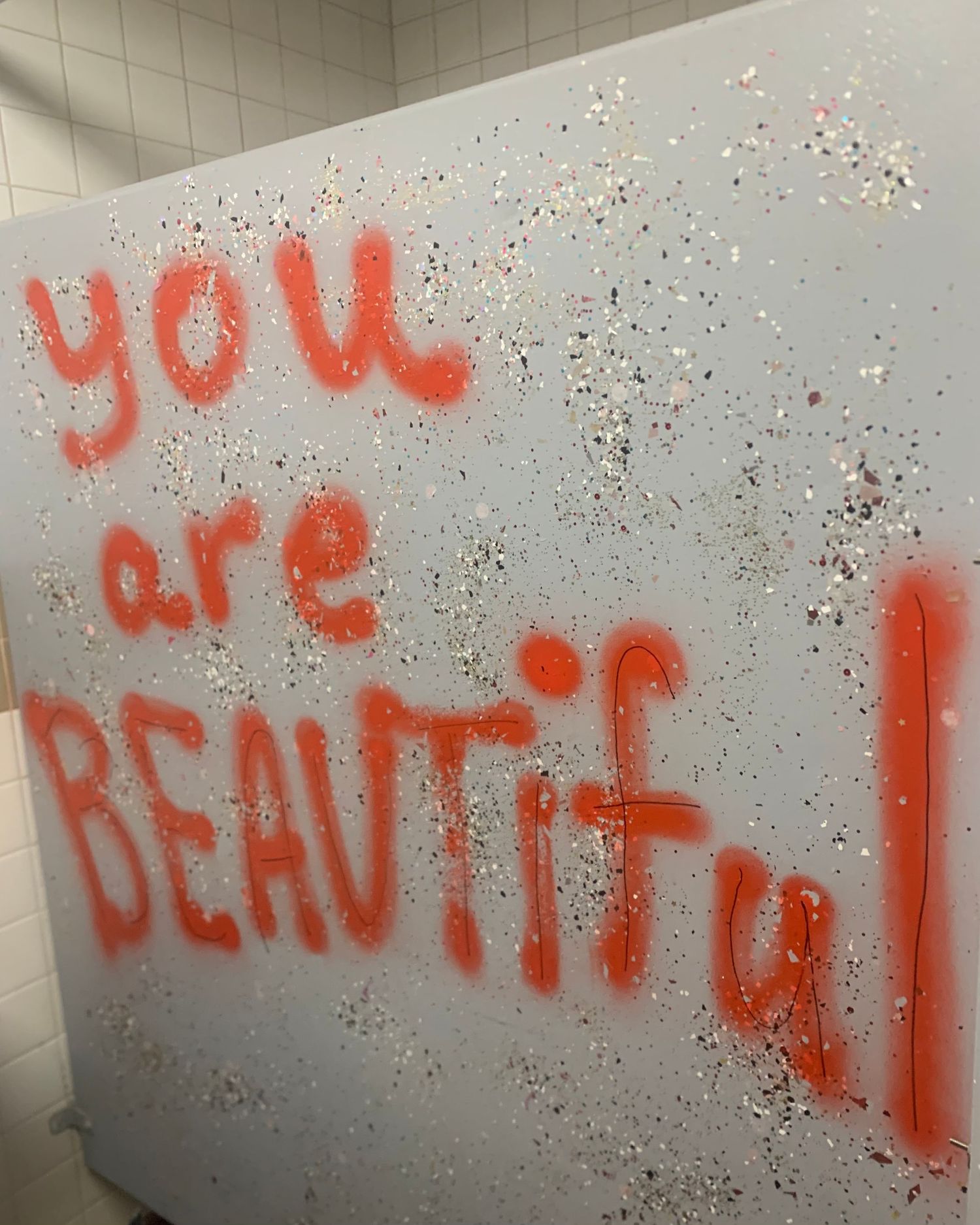 You are beautiful sign photo