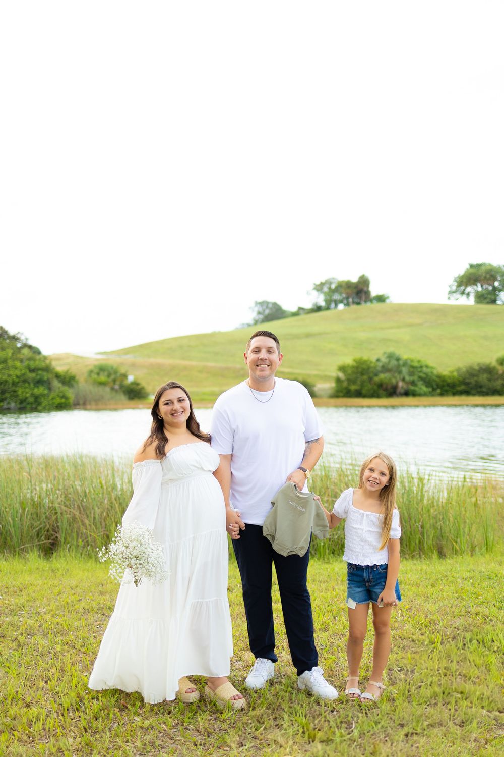 family maternity photo