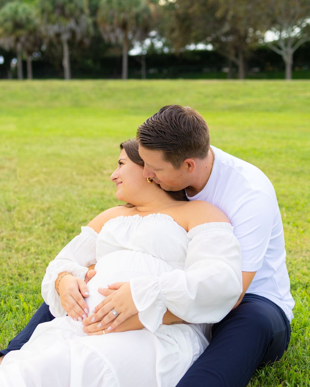 family maternity photo