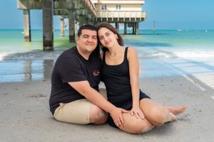 Clearwater Beach-Couples-photo session with BE Jazy Photography-Clearwater Beach Photographer